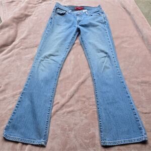Vintage Levis 515 Nouveau Boot Cut Jeans Womens 6 MIS M Y2K Mid Rise blue